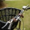 Wickerwise Black Wicker Front Cargo Bike Basket with Stylish Faux Leather Straps QI003420.B - alternate 6